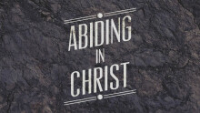 Abiding in Christ