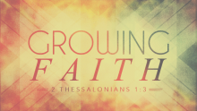 Growing Faith