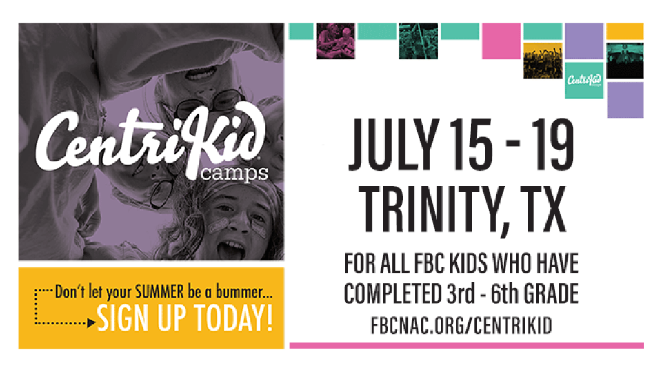 CentriKid | First Baptist Nacogdoches Texas